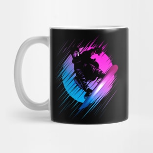 Rising Snowboard Mug